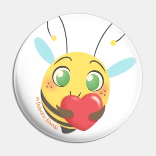 Chubbees - Bee my Valentine! Pin