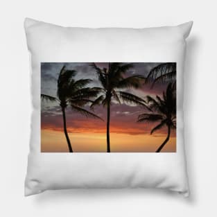 Tropical Sunset Pillow