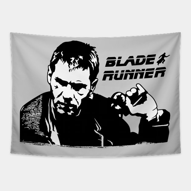 Blade Runner Rick Deckard Tapestry by CultureClashClothing