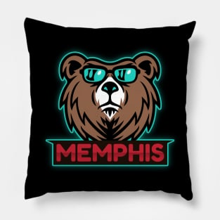 Memphis Grizz Pillow