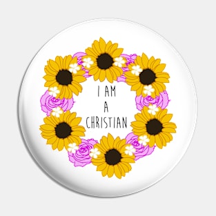 I am a Christian Pin