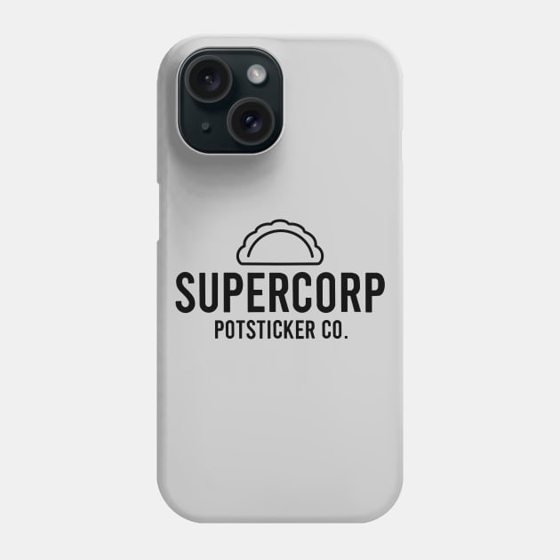 Supercorp Potsticker Co. Phone Case by slomotionworks