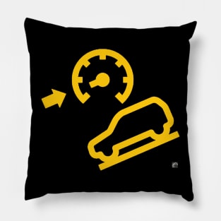 Geo3Doodles Descent Warning Pillow