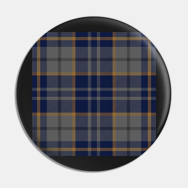 Raven Tartan Pin by implexity