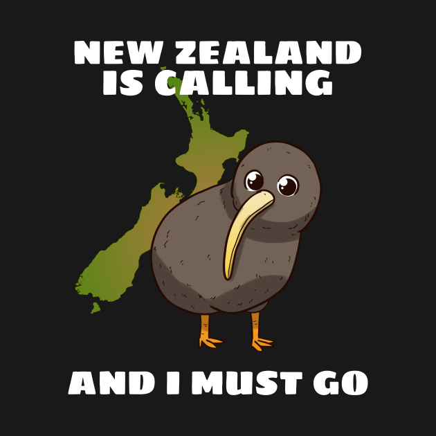 New Zealand is calling and I must go NZ New Zealand Kids Hoodie