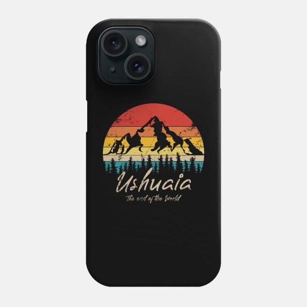 USHUAIA - GRUNGE COLLECTOR DESIGN Phone Case by BACK TO THE 90´S