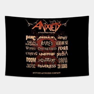 Uninvited Guest Anxiety Tapestry