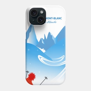 Vallée blanche Chamonix Phone Case