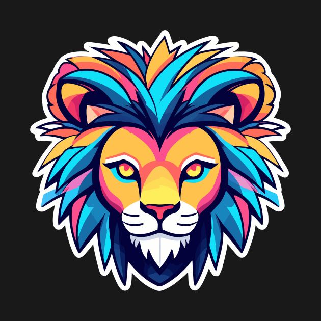 Lion Illustration by FluffigerSchuh