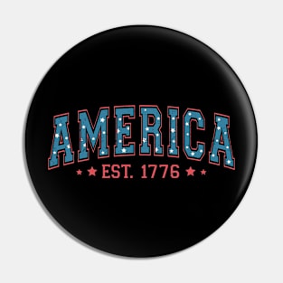 America est 1776 Pin