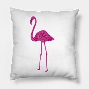 Flamingo Zentangle Pillow