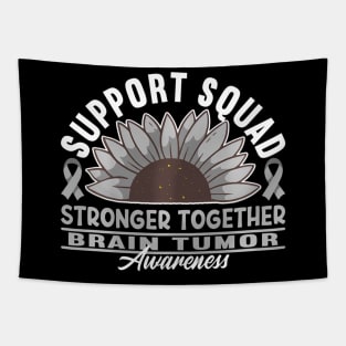 Support Awareness Squad I GBM Brain Tumor Cancer Tapestry