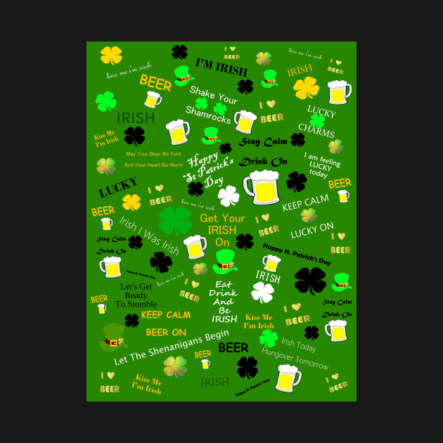 ST PADDYS Day Collage by SartorisArt1