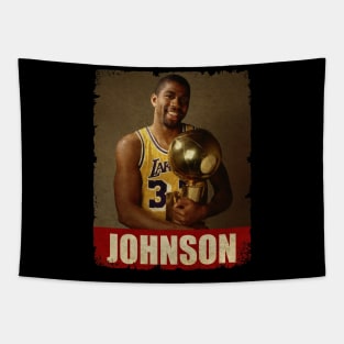 Magic Johnson - RETRO STYLE Tapestry