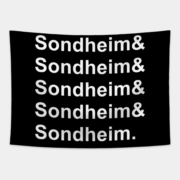 Sondheim Tapestry by OffBookDesigns