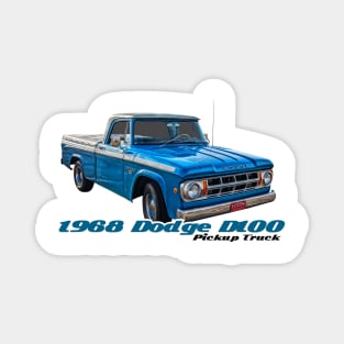 1968 Dodge D100 Pickup Truck Magnet