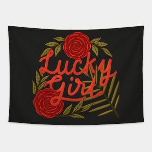 Lucky girl Tapestry