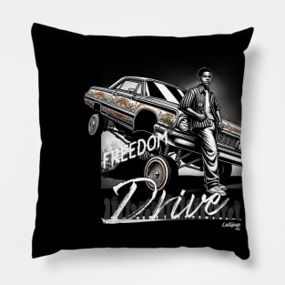 Petrolhead Juneteeth Ride of Resilience Pillow