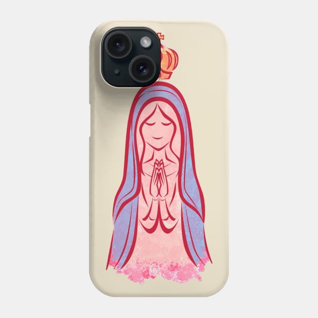 Our Lady Phone Case by NerdsbyLeo