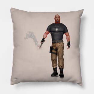 Agent Luke Hobbs Pillow