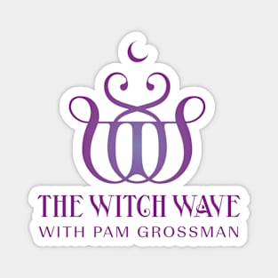 The Witch Wave - Purple Logo + Title with Pam Grossman Magnet