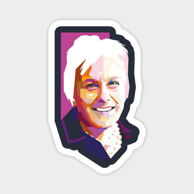 Harper Lee Magnet by difrats