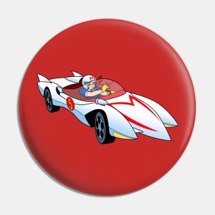 Speed racer mach 5 car Pin