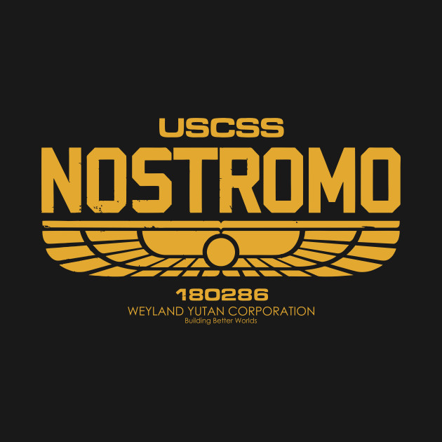 weyland retro movie - Nostromo - T-Shirt