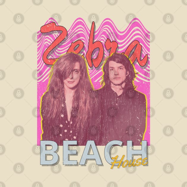 Beach House Vintage 2004 // Original Fan Design Artwork by A Design for Life