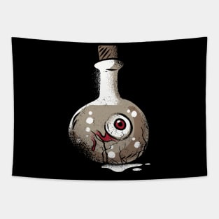 Eyeball in Lab Flask Tapestry