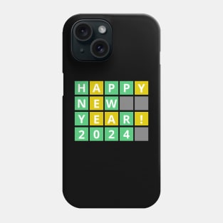 Happy New Year 2024 Phone Case