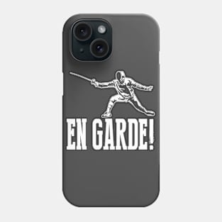 En Garde! (white) Phone Case