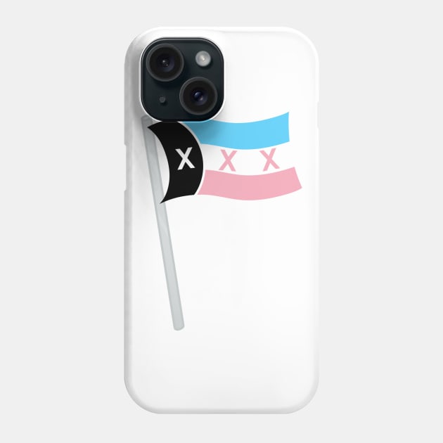 L'Manberg Pride - Transgender Phone Case by WhiteRabbitWeirdo