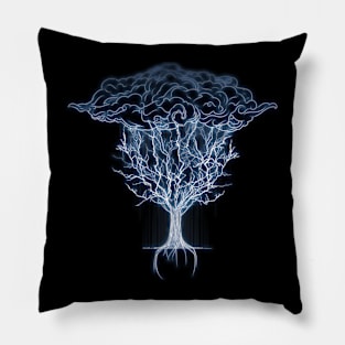 tree of lightings Pillow