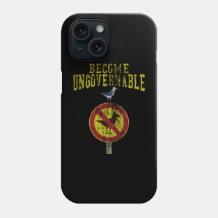 Become Ungovernable Meme Vintage Phone Case