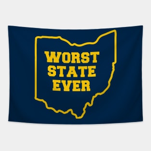 OHIO WORST STATE EVER Tapestry