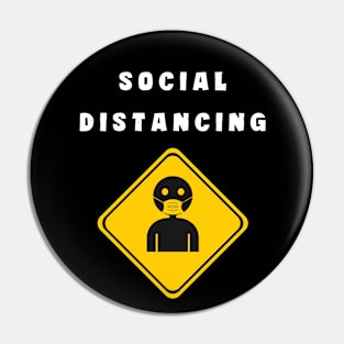 Social Distancing Pin