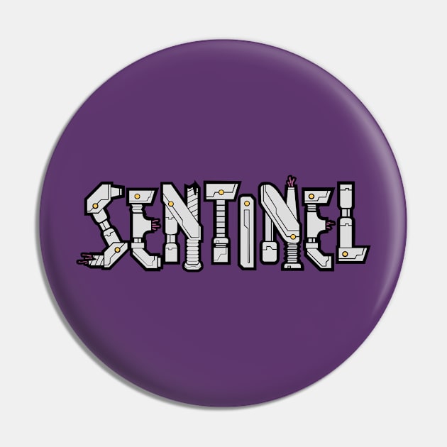 Sentinel Logo Pin by Steckadeck