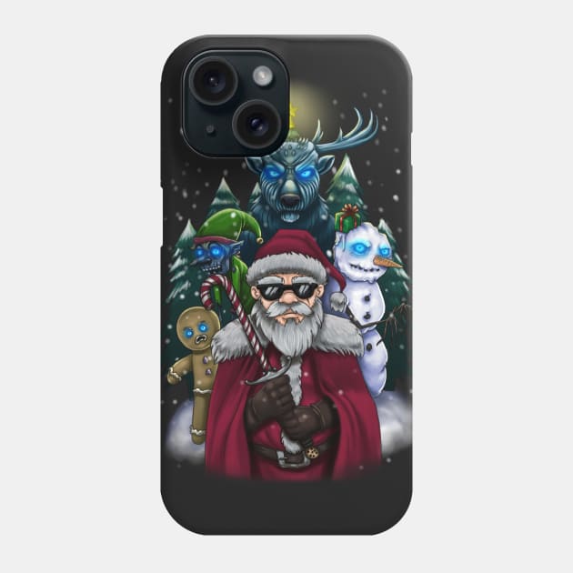 merry xmas Phone Case by ekkimu