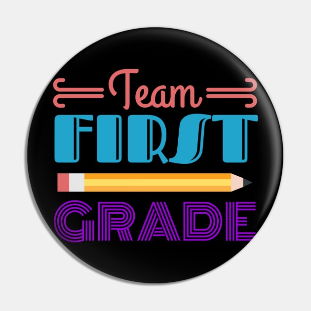 Team First Grade Pin by RJCatch
