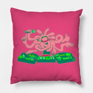 OCTO DJ PINK Pillow