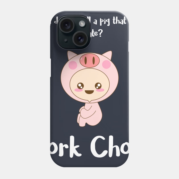 Porkchop Phone Case by quotysalad