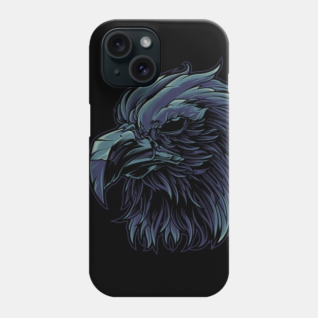 Hawk Phone Case by midthos