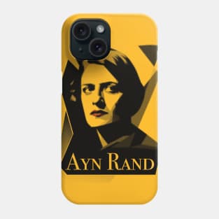 Ayn Rand (Light) Phone Case