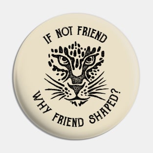 If not friend, why friend shaped? Pin