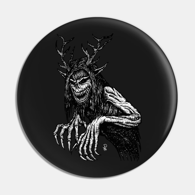 Wendigo Pin by azhmodai