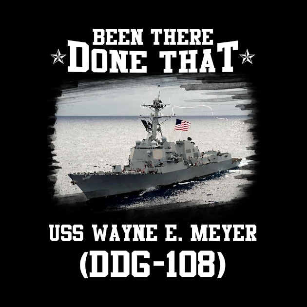 USS Wayne E. Meyer DDG-108  Veterans Day Christmas Gift by gussiemc