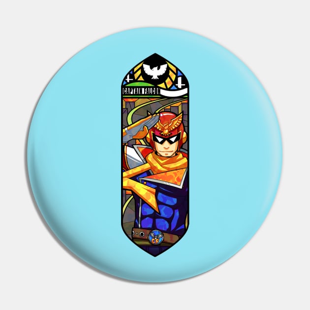 Captain Falcon Pin by QuasQuas