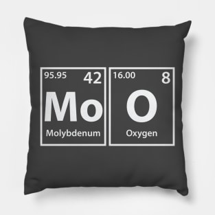 Moo (Mo-O) Periodic Elements Spelling Pillow