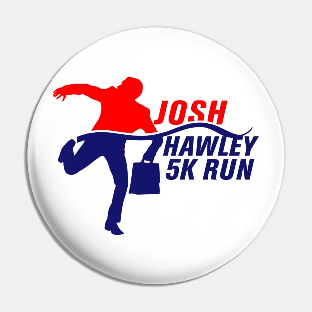 Josh Hawley 5k Run Pin by AngryMongoAff